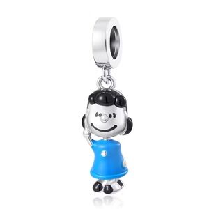New Lucy Van Pelt Peanuts Pandora Style Charm